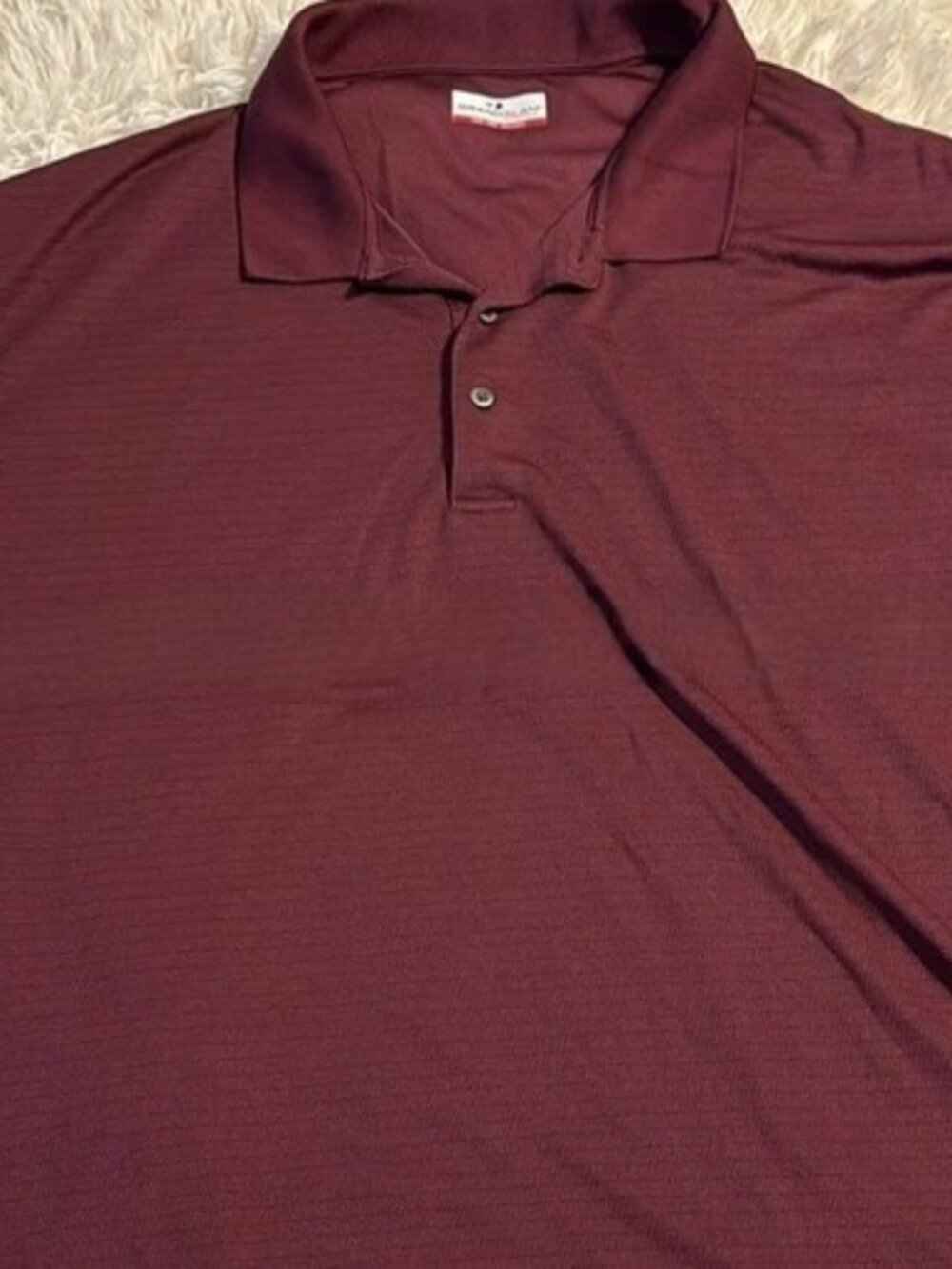 Grand Slam Men's Classic Burgundy Polo Shirt